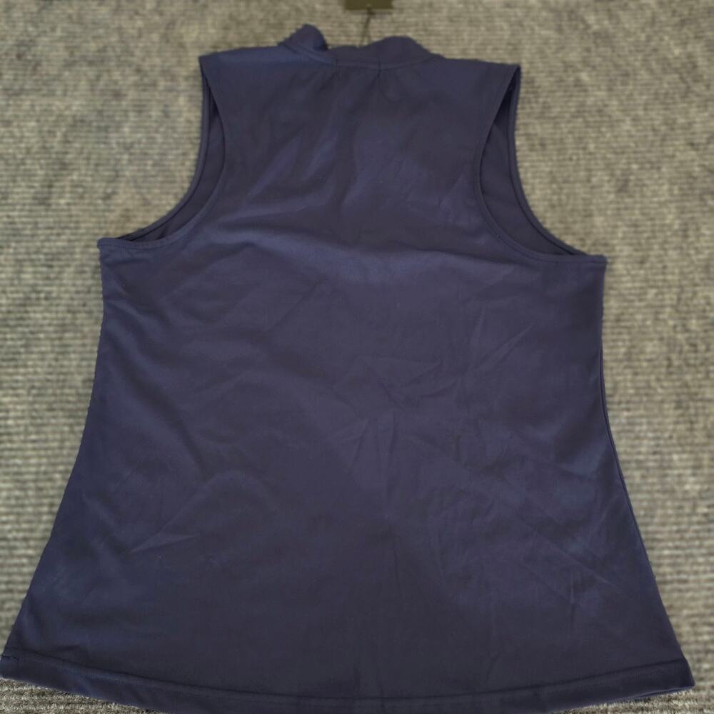 Bad Birdie Women's Large Dark Navy "Blade SL" Sleeveless Golf Top NWT - Picture 9 of 9